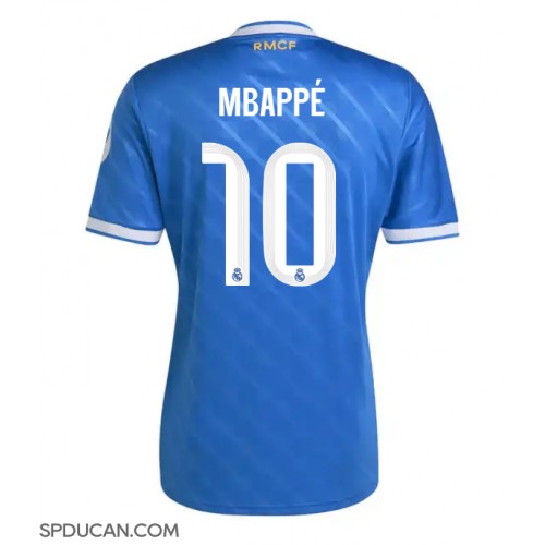 Muški Nogometni Dres Real Madrid Kylian Mbappe #10 Rezervni 2025-26 Kratak Rukav